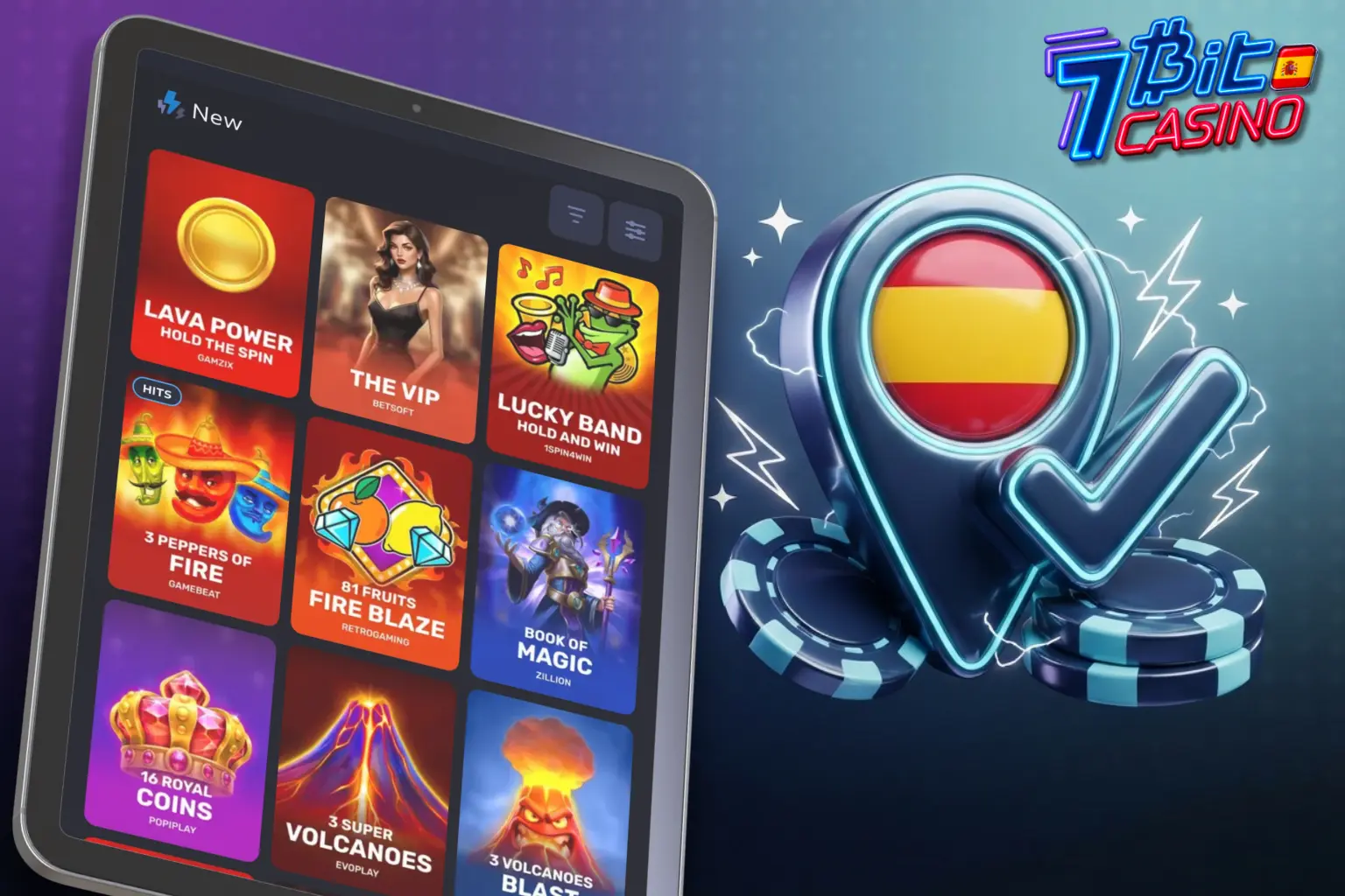 7Bit Casino España licencia internacional acceso y registro online